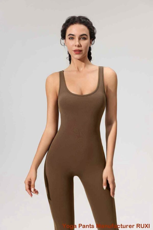 شلوار یوگا گشاد کاپری RUXI yl918