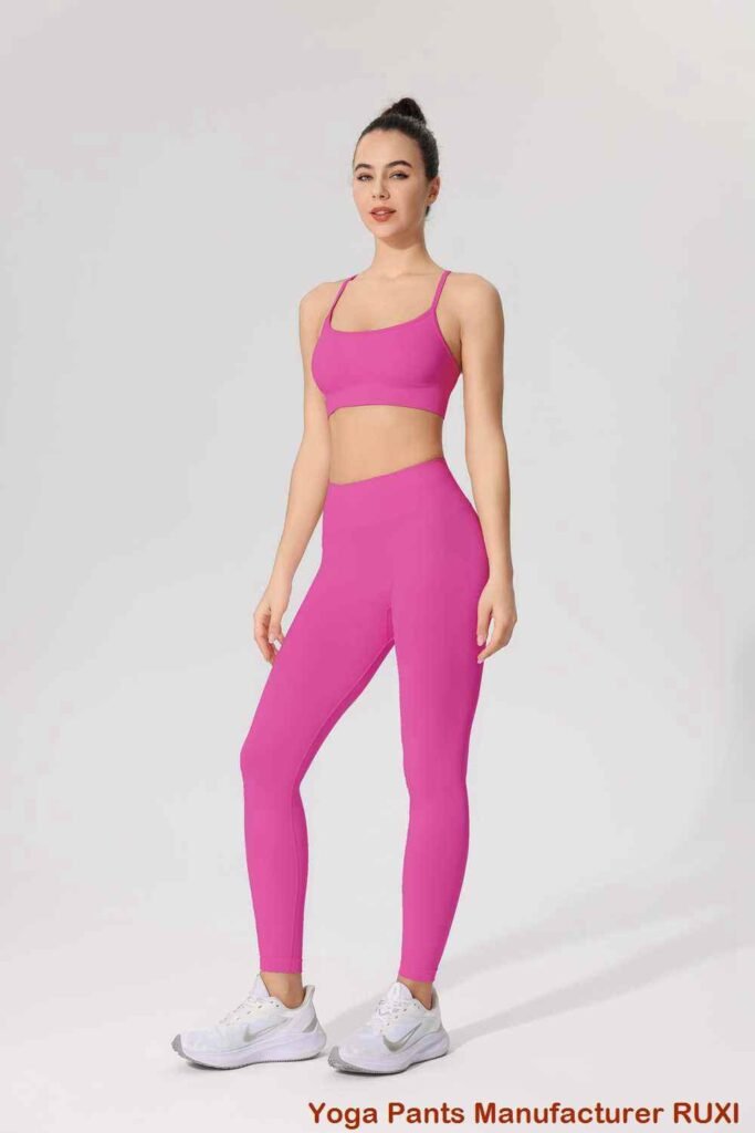 شورت یوگا طرح دار RUXI yl3498