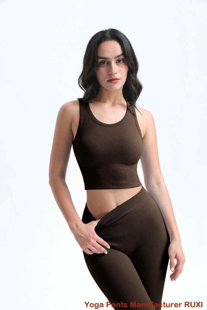 ساق شلوار قهوه ای RUXI yl37