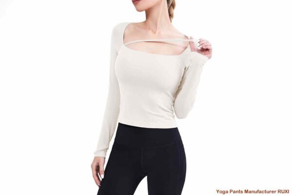 شلوار یوگا قهوه ای RUXI yl371