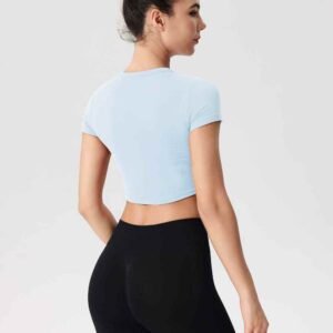 شورت یوگا قهوه ای RUXI yl909